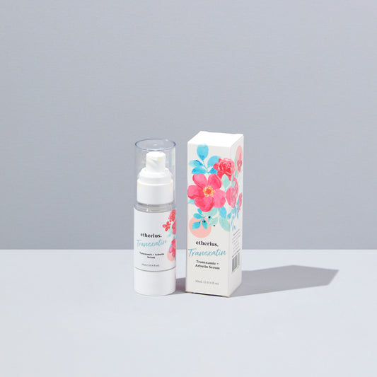 ETHERIUS. Tranexatin Tranexamic Acid + Arbutin Serum 30mL