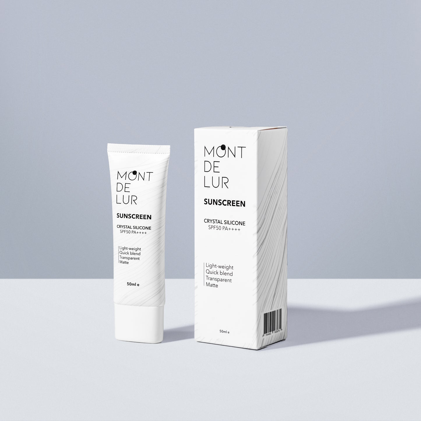 MONT DE LUR Crystal Silicone Sunscreen SPF50 PA++++ 50mL
