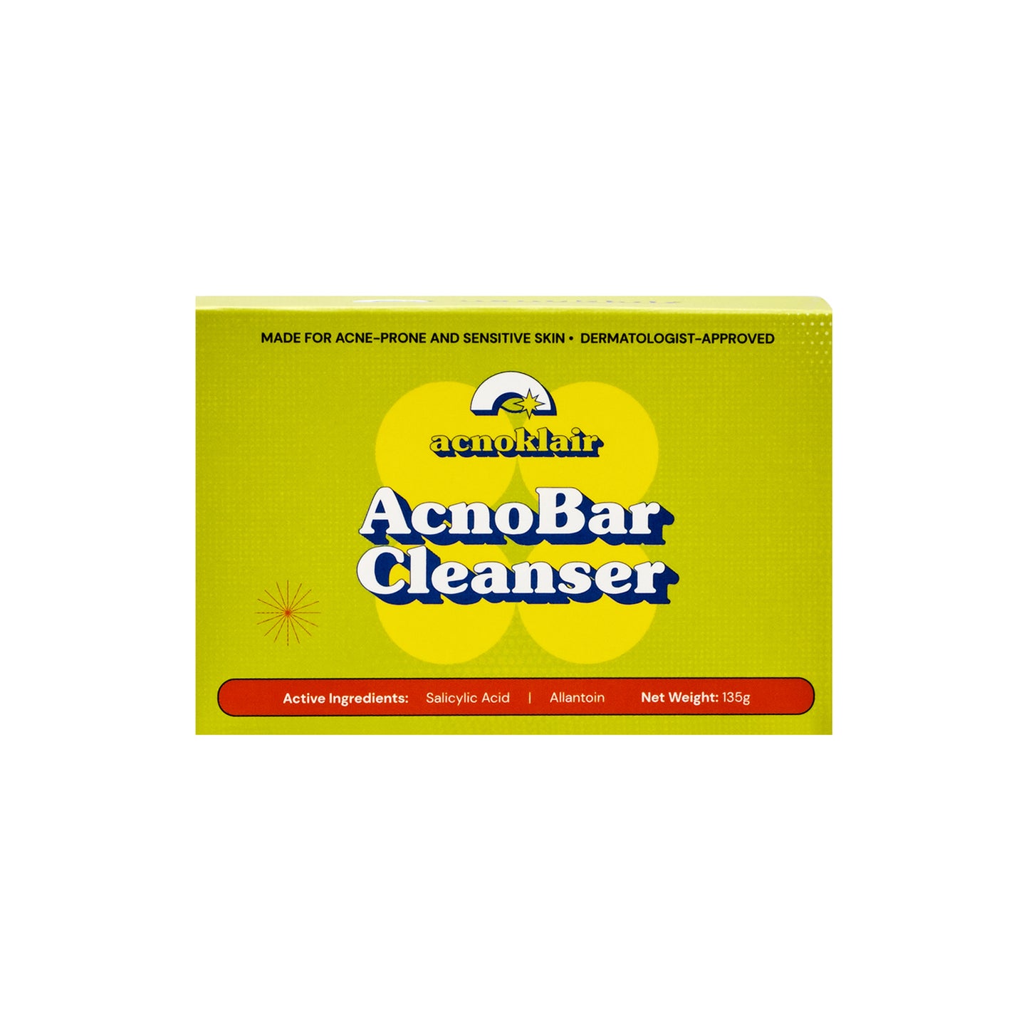 ACNOKLAIR AcnoBar Cleanser 135g