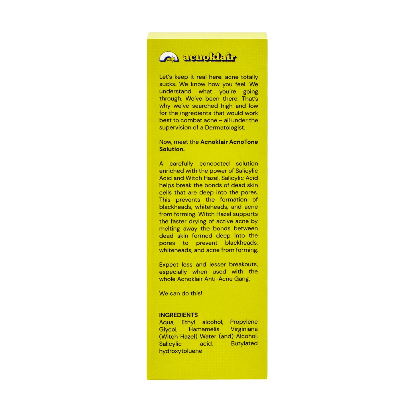 ACNOKLAIR AcnoTone Solution 60mL