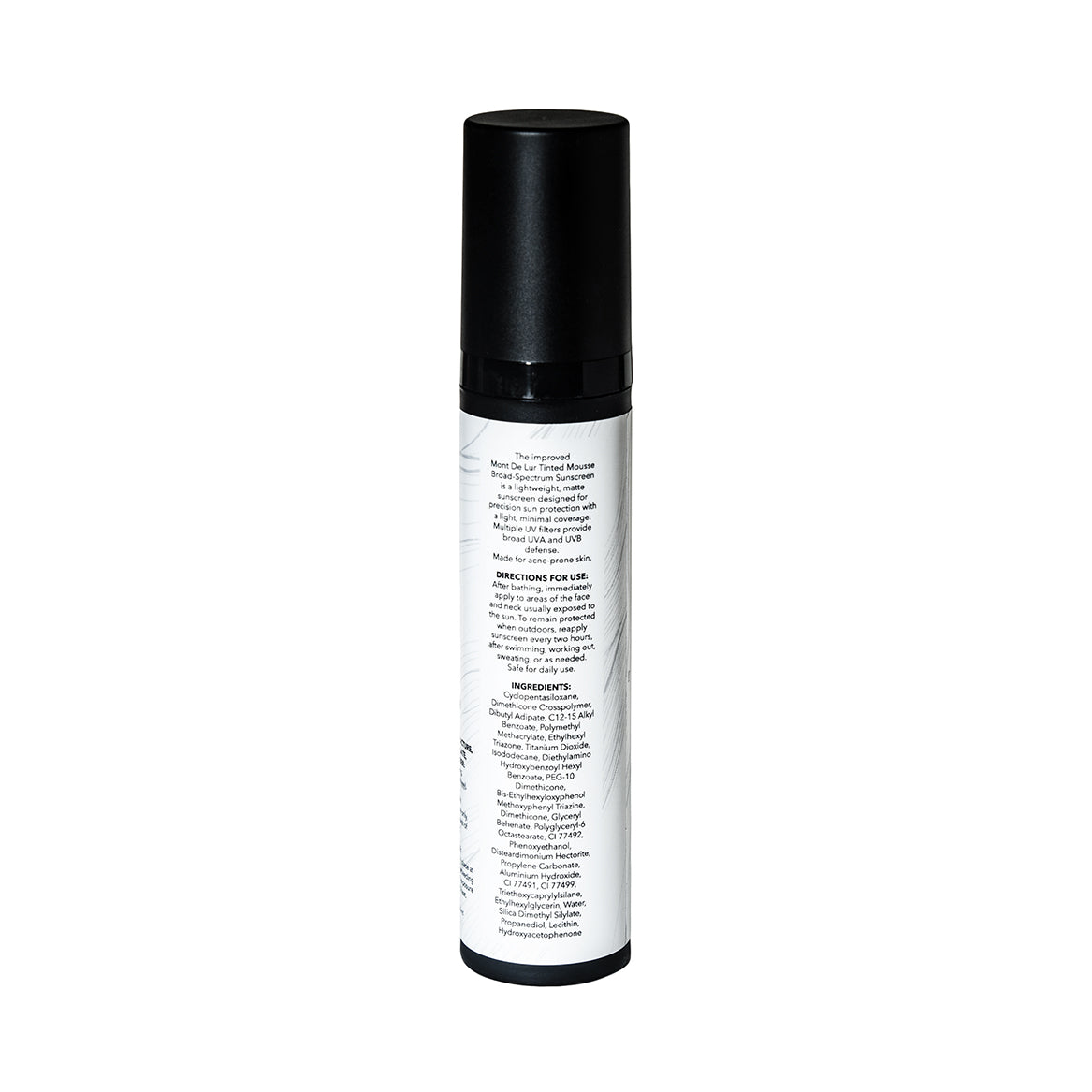 MONT DE LUR Tinted Mousse Sunscreen SPF50+++ 50g