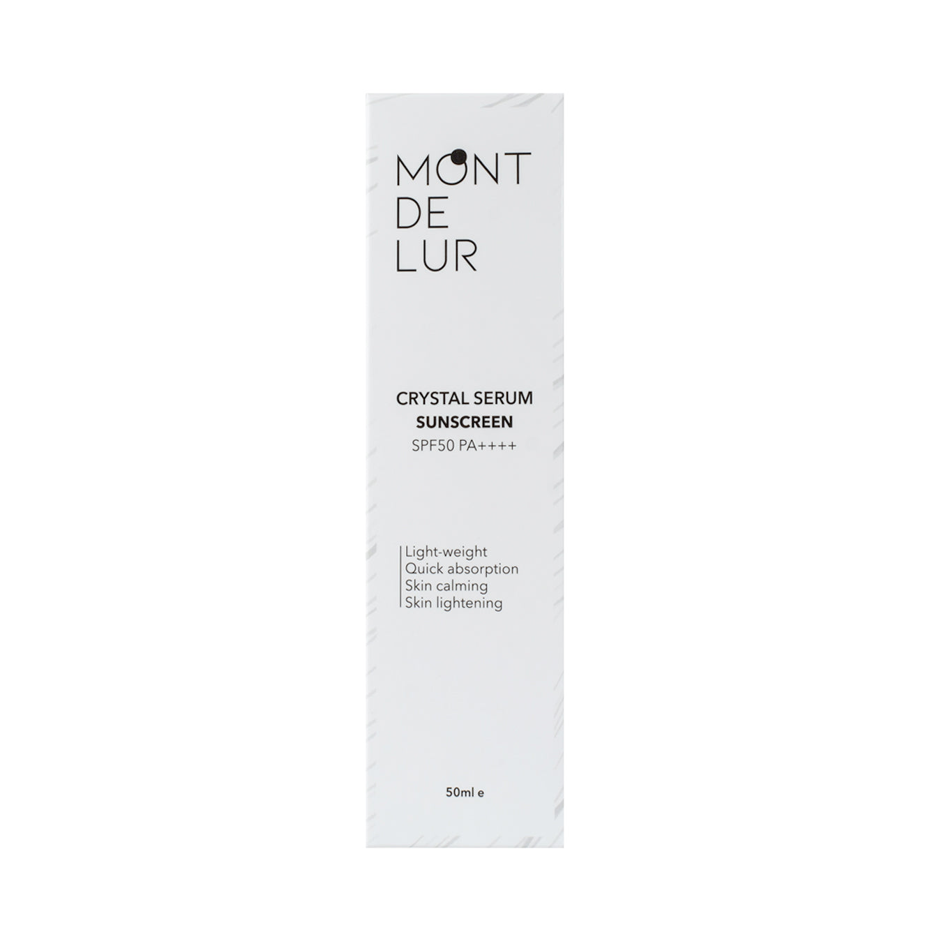 MONT DE LUR Crystal Serum Sunscreen SPF50 PA++++ 50mL