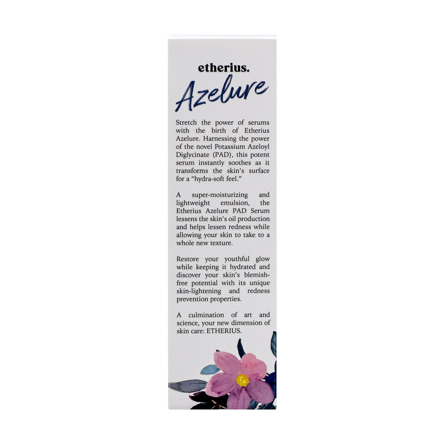 ETHERIUS. Azelure Potassium Azeloyl Diglycinate (PAD) Serum 30mL