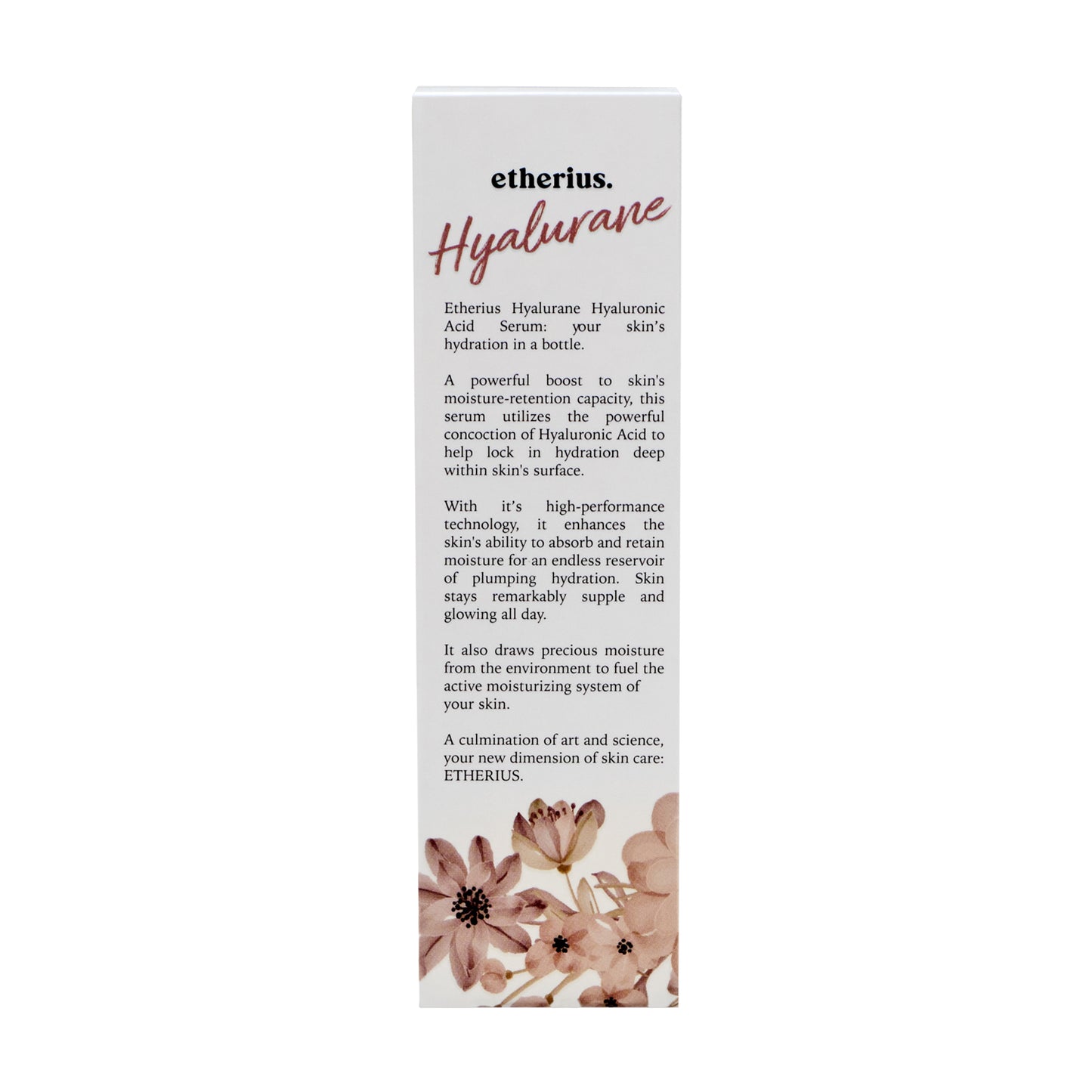 ETHERIUS. Hyalurane Hyaluronic Acid Serum 30mL
