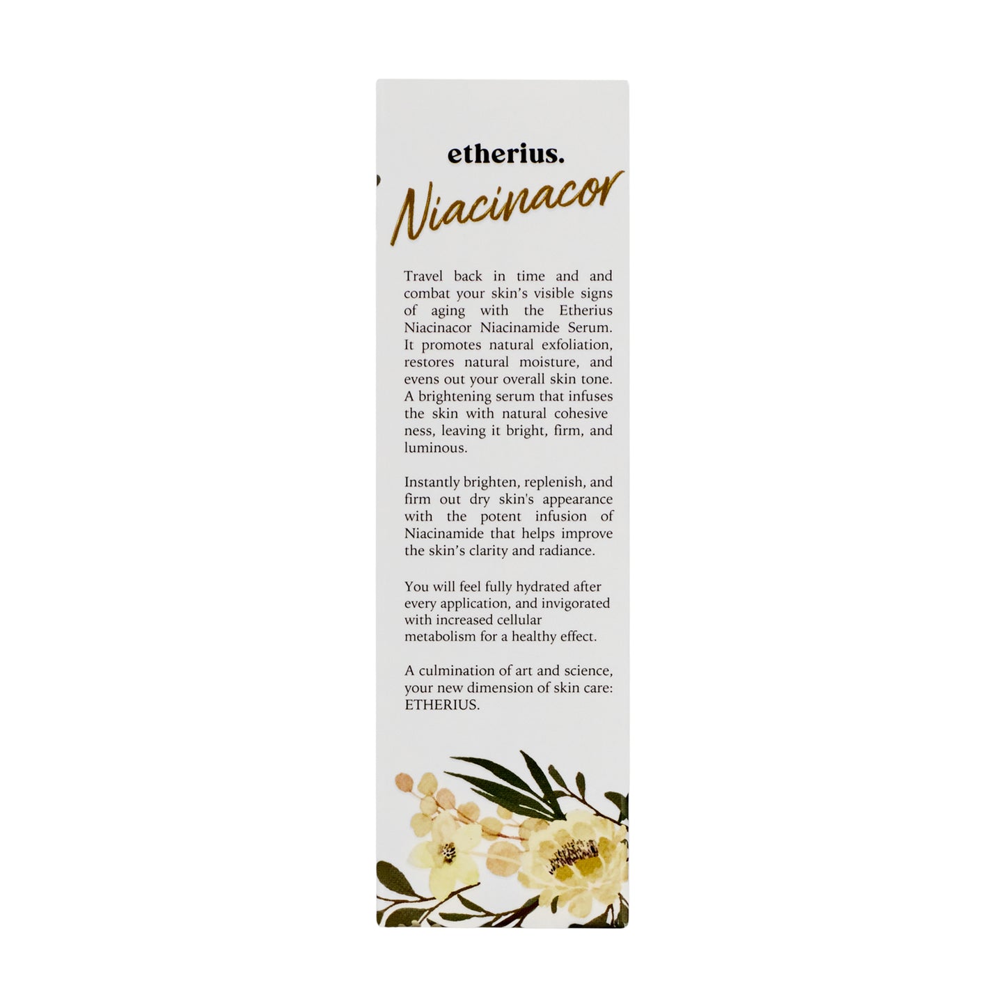 ETHERIUS. Niacinacor Niacinamide Serum 30mL