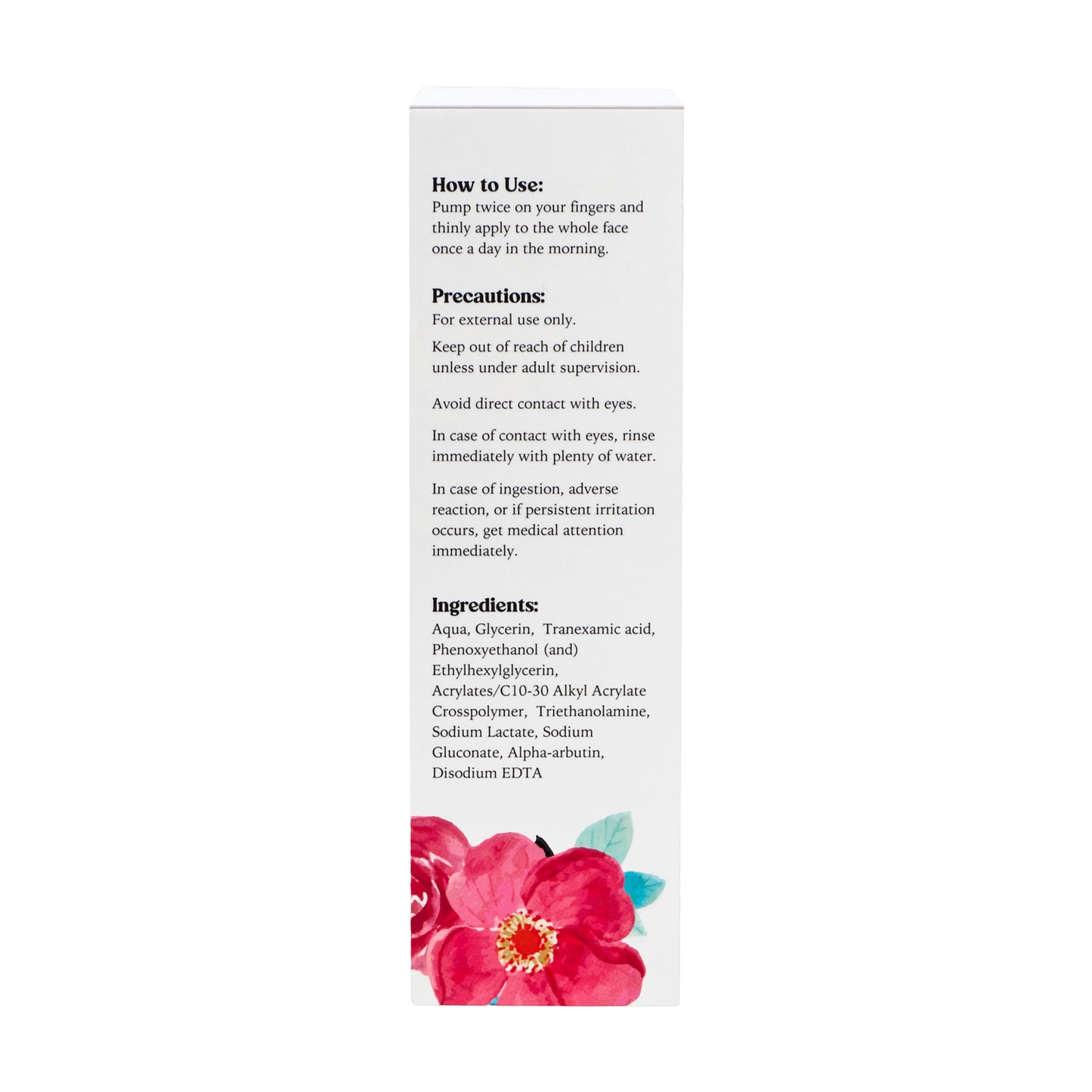 ETHERIUS. Tranexatin Tranexamic Acid + Arbutin Serum 30mL
