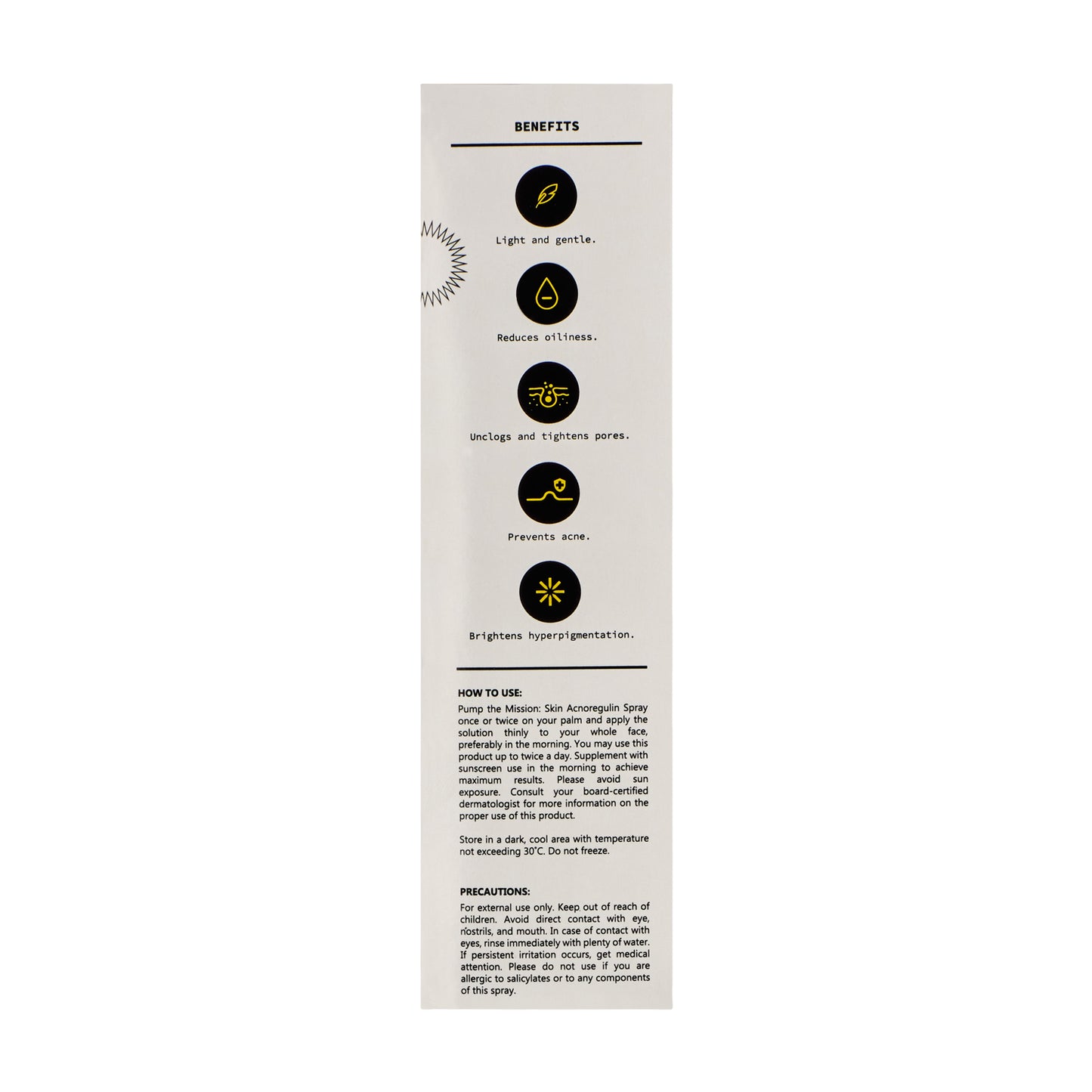 MISSION: SKIN° Acnoregulin Spray 100mL