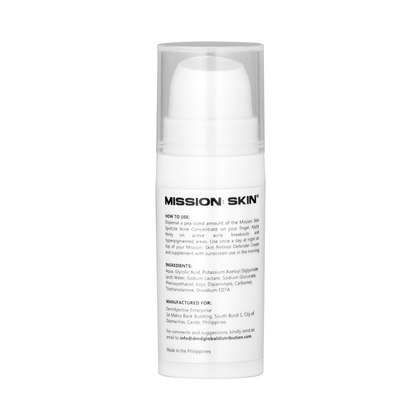 MISSION: SKIN° SpotLite Acne Spot Concentrate 10mL