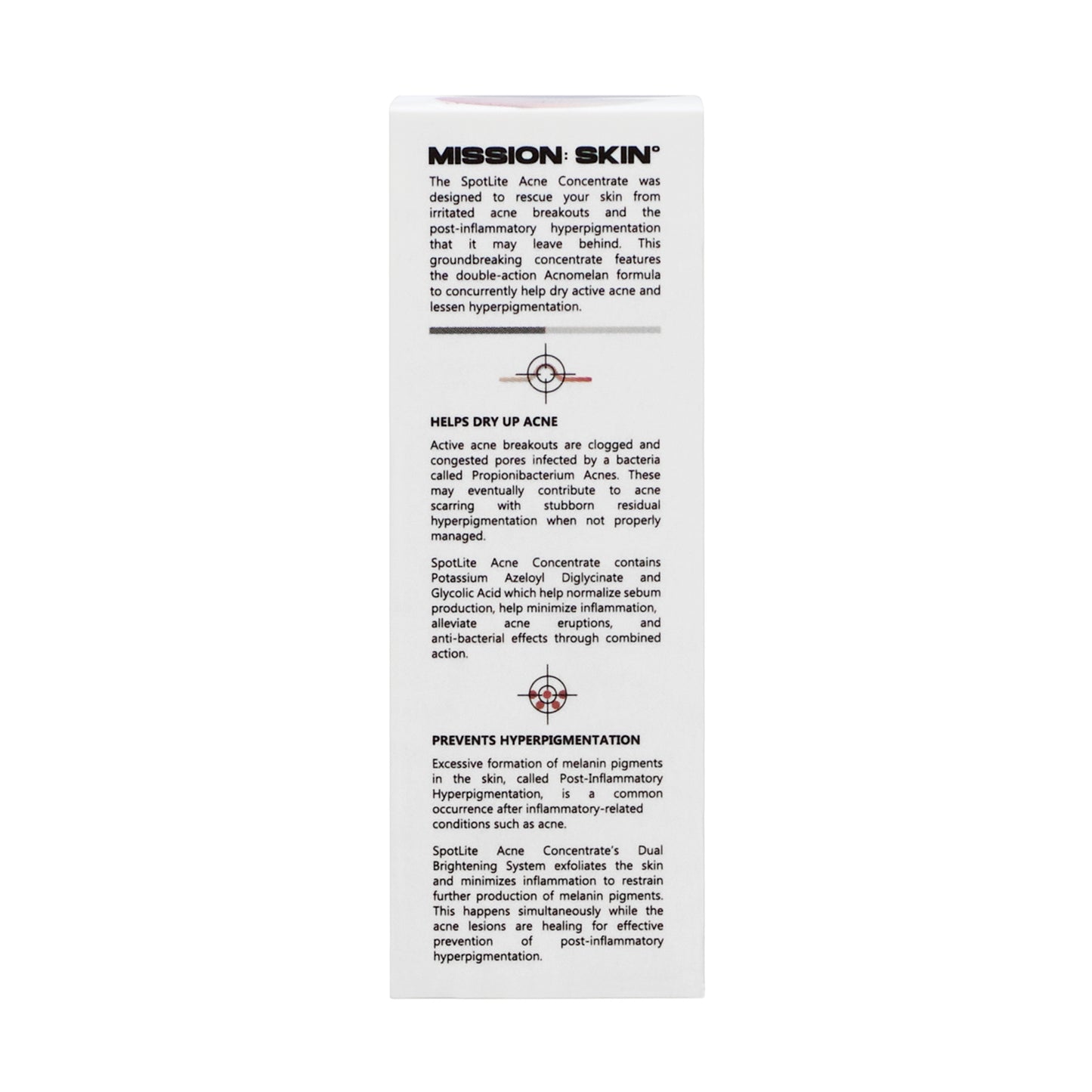 MISSION: SKIN° SpotLite Acne Spot Concentrate 10mL
