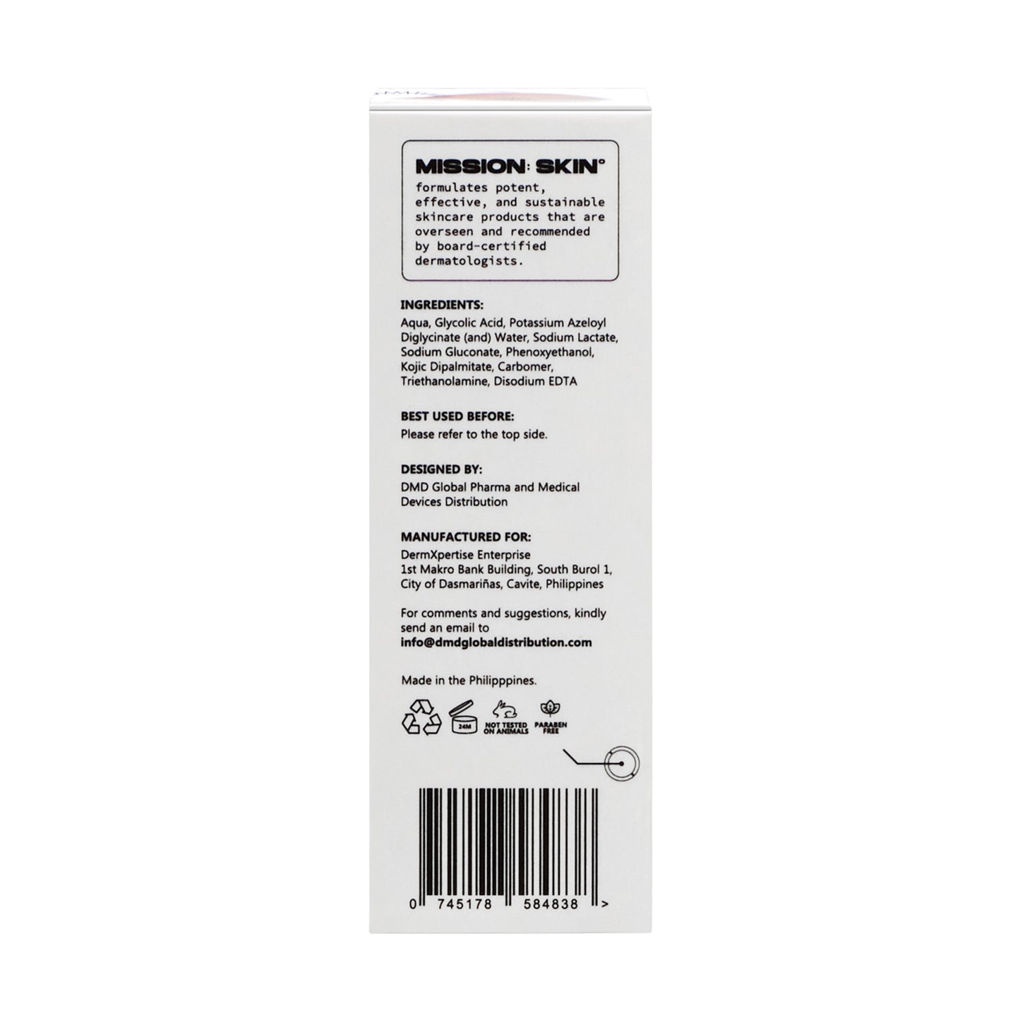 MISSION: SKIN° SpotLite Acne Spot Concentrate 10mL