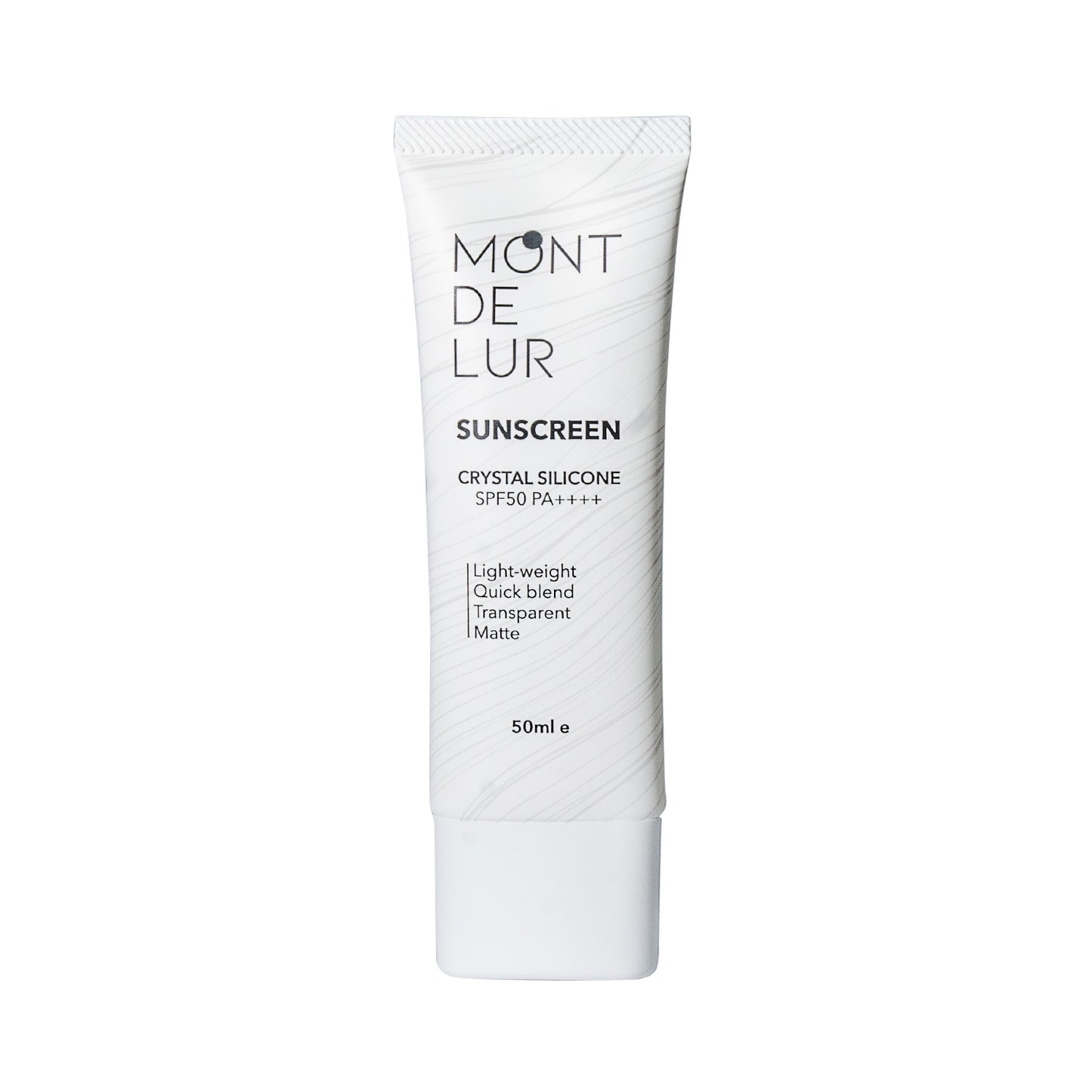 MONT DE LUR Crystal Silicone Sunscreen SPF50 PA++++ 50mL