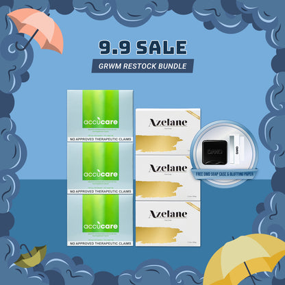 9.9 Exclusive Bundle - Get ready with me (restock) Bundle