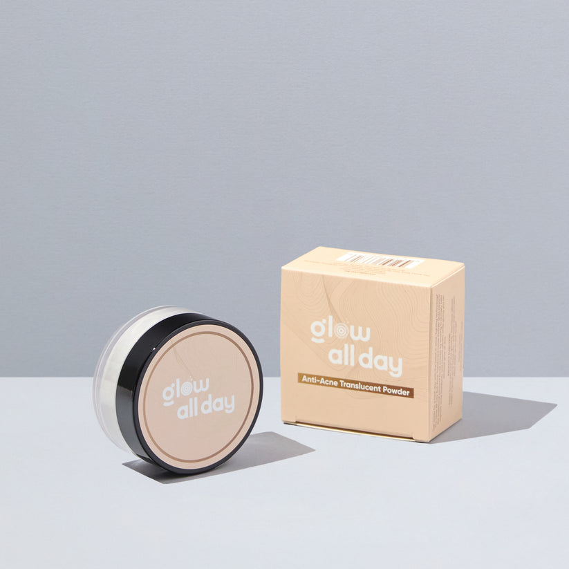 GLOW ALL DAY Anti-Acne Powder (Translucent) 8g – DMD Skin Sciences