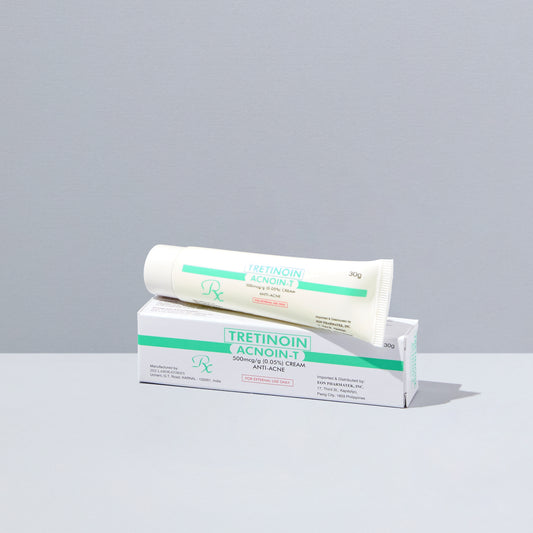 [Rx] ACNOIN-T Tretinoin 500mcg/g (0.05%) Cream 30g | DMD Patient-Exclusive