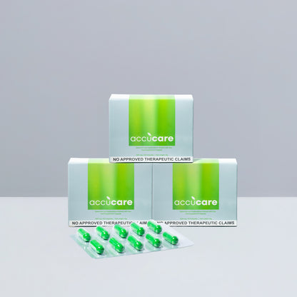 ACCUCARE Spearmint and Seabuckthorn Extract with Zinc Food Supplement Capsule (Bundle of 3 boxes)
