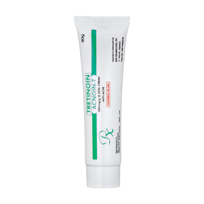 [Rx] ACNOIN-T Tretinoin 500mcg/g (0.05%) Cream 30g  |  DMD Patient-Exclusive