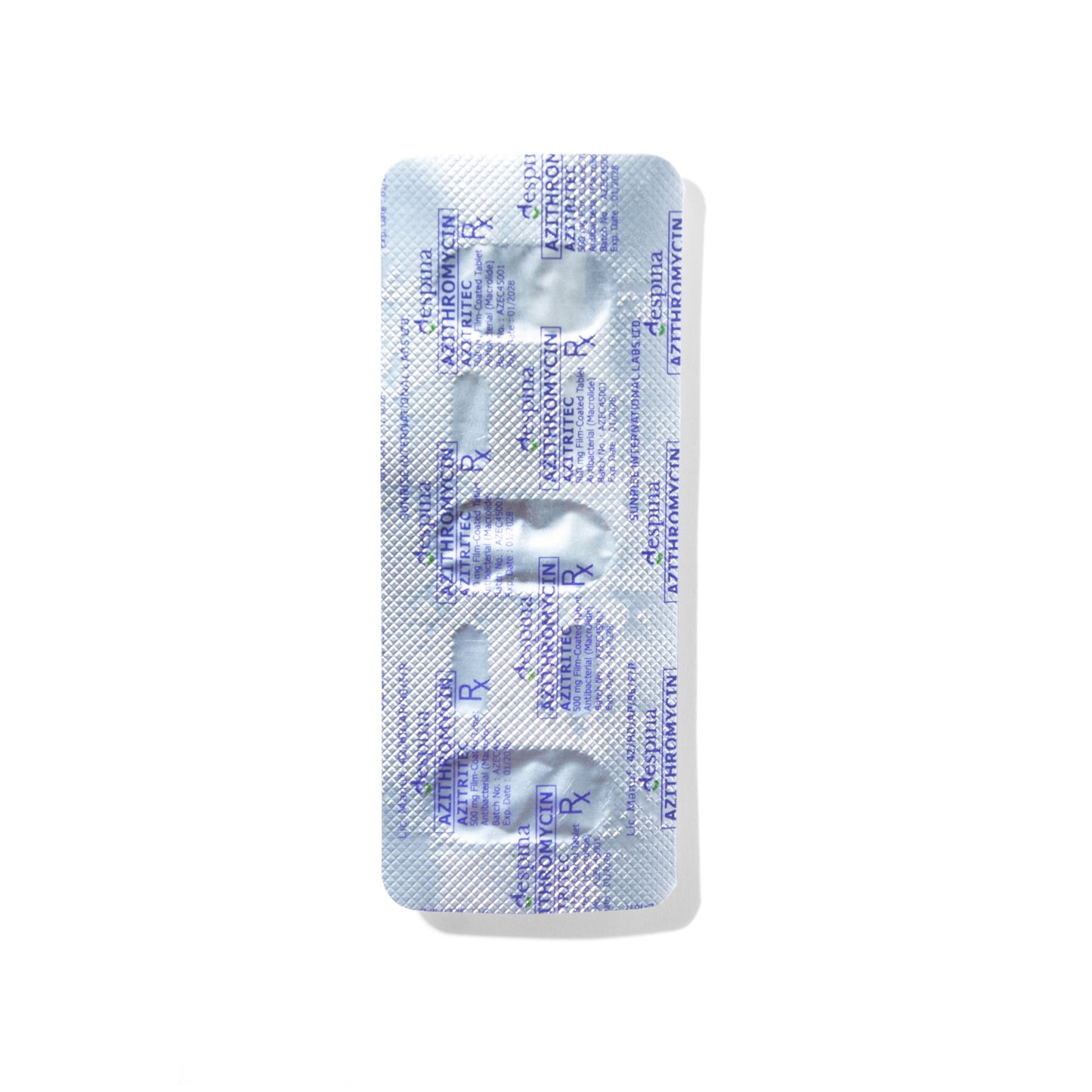 [Rx] AZITRITEC Azithromycin 500mg Tablet (3s)