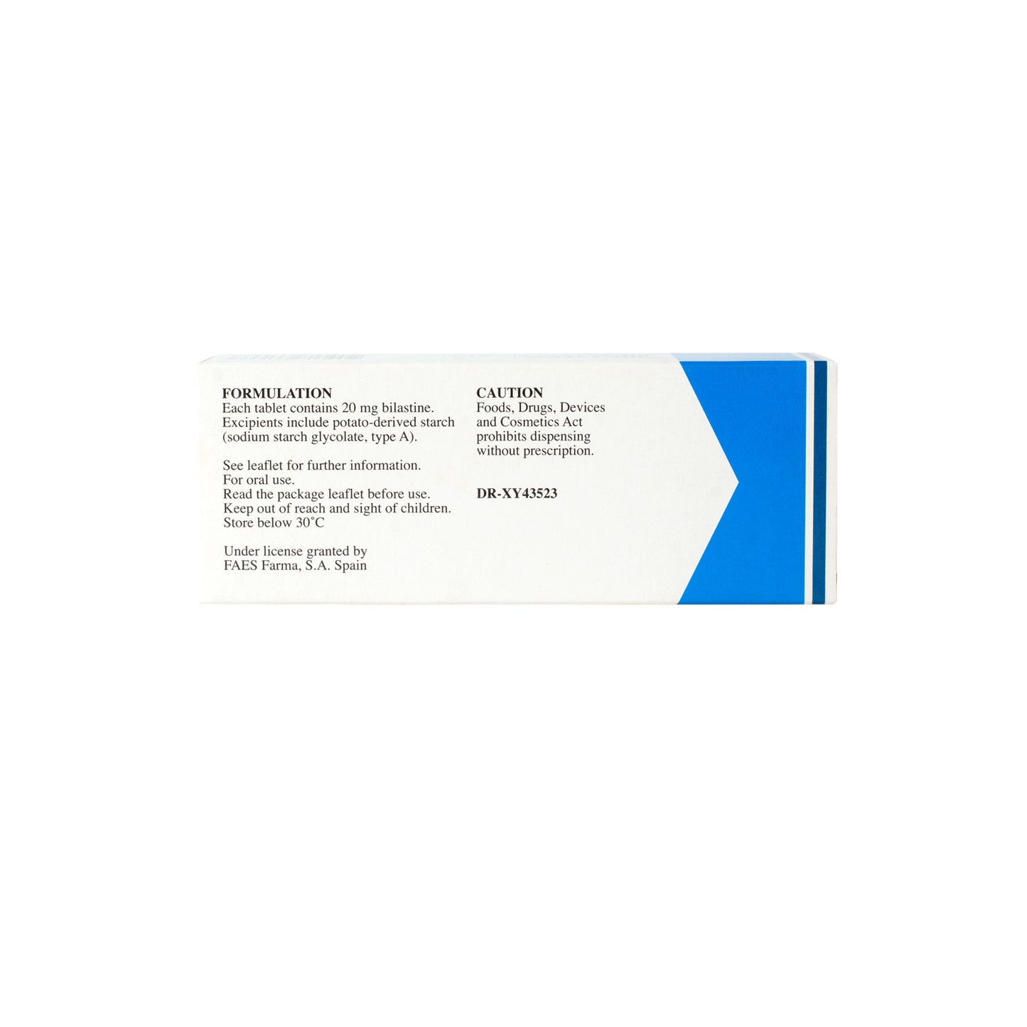 [Rx] BILAXTEN Bilastine Antihistamine 20mg (14s)* | DMD Patient-Exclusive