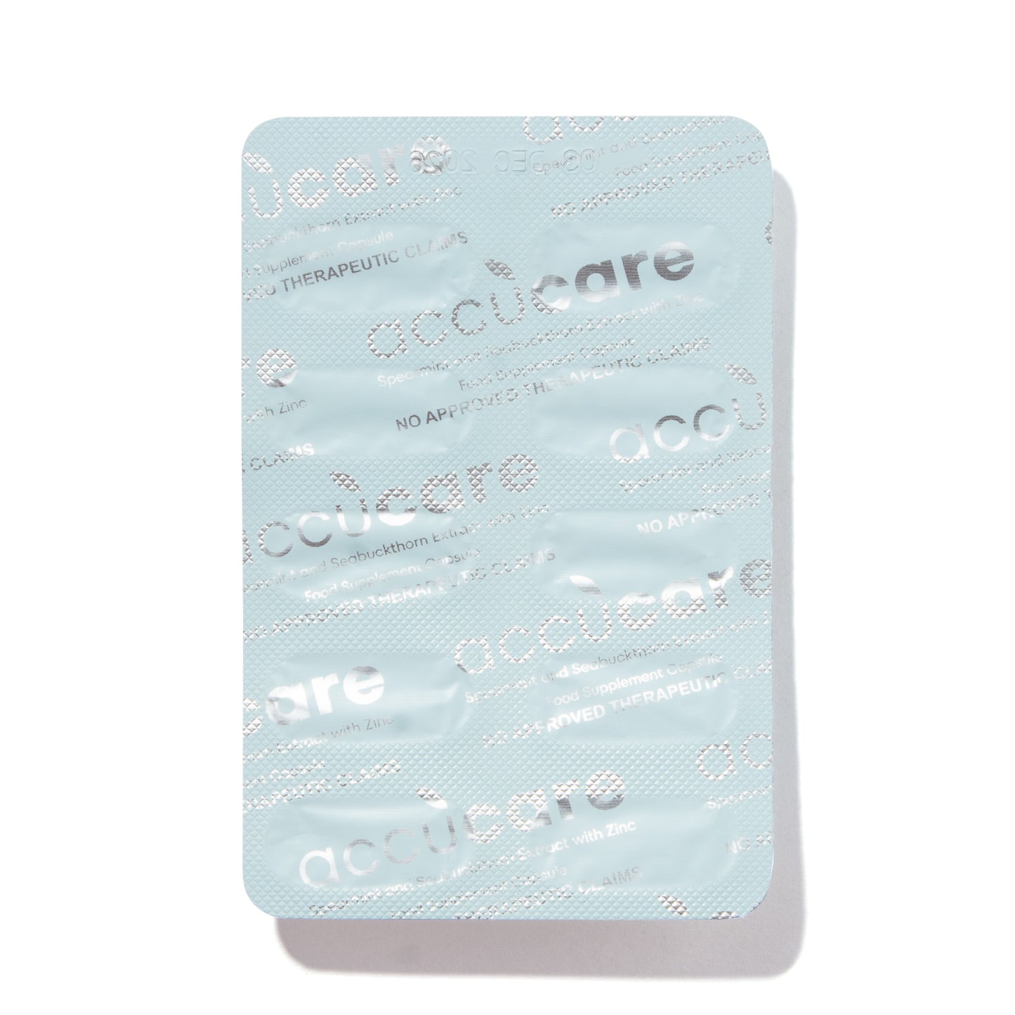 ACCUCARE Spearmint and Seabuckthorn Extract with Zinc Food Supplement Capsule 500mg (30s)