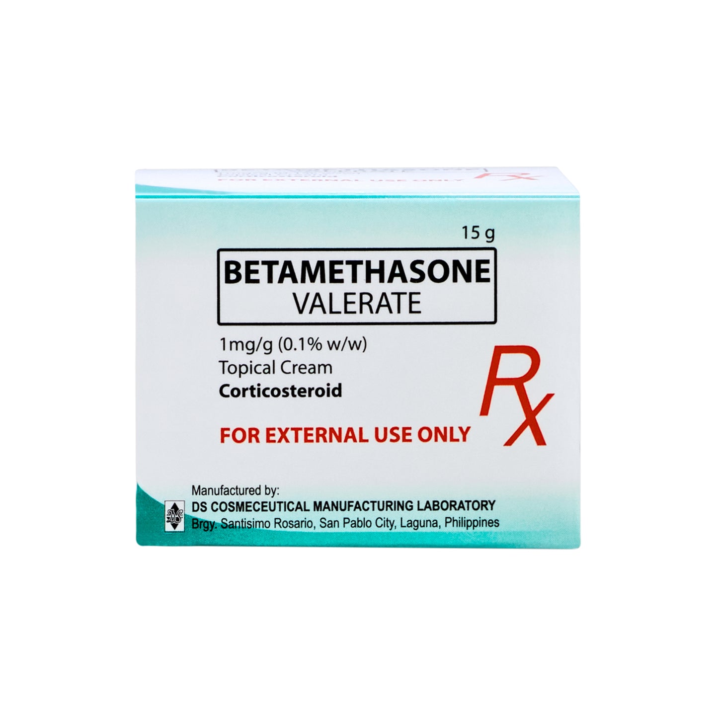 [Rx] Betamethasone Valerate 1mg/g 0.1% (w/w) Topical Cream 15g | DMD Patient-Exclusive