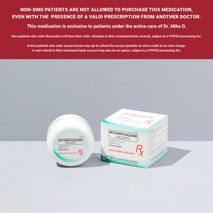 [Rx] Betamethasone Valerate 1mg/g (0.1% w/w) Topical Cream 15g