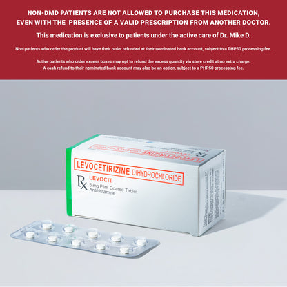 [Rx] LEVOCET Levocetirizine 5mg (14s)