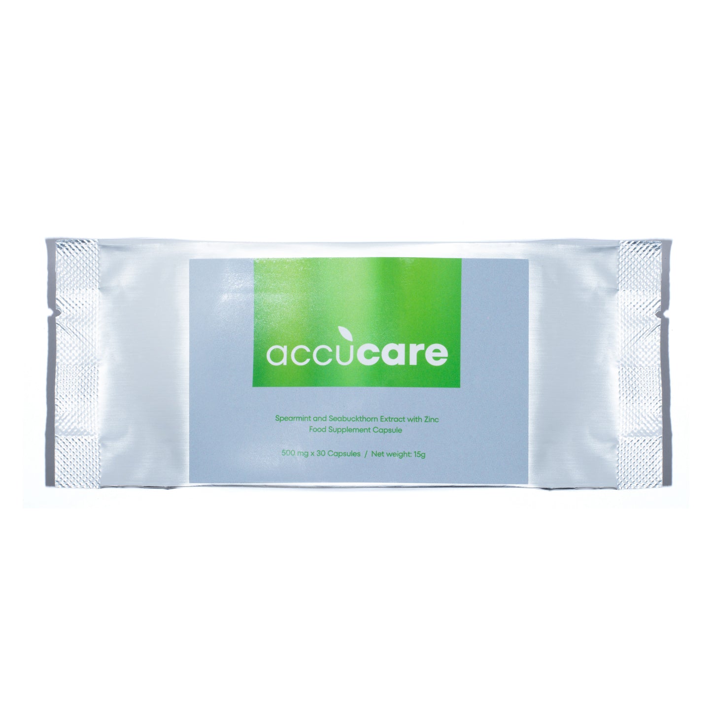 ACCUCARE Spearmint and Seabuckthorn Extract with Zinc Food Supplement Capsule 500mg (30s)