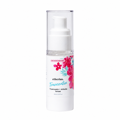 ETHERIUS. Tranexatin Tranexamic Acid + Arbutin Serum 30mL
