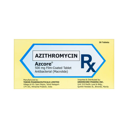 [Rx] Azcore Azithromycin