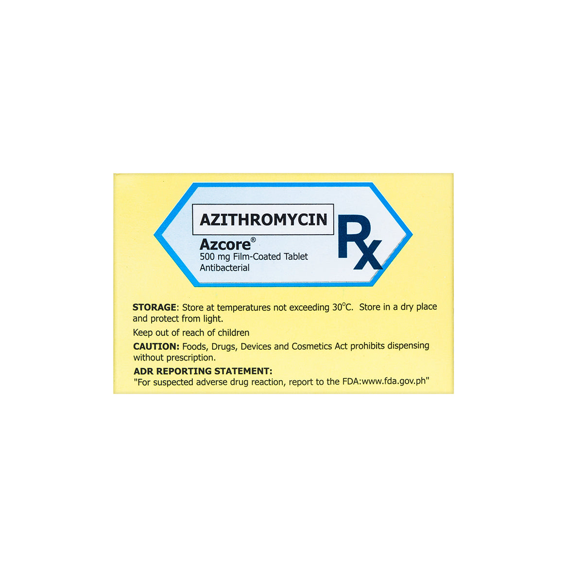 [Rx] Azcore Azithromycin
