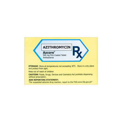 [Rx] Azcore Azithromycin