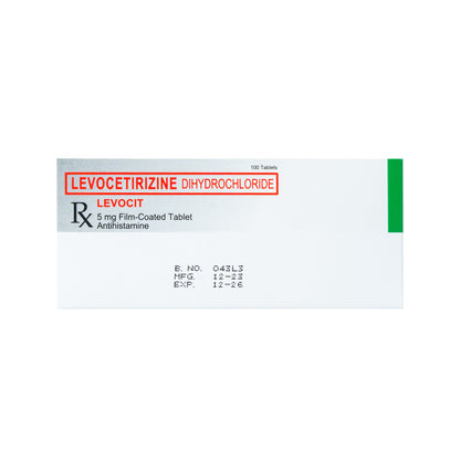 [Rx] LEVOCET Levocetirizine 5mg (14s)