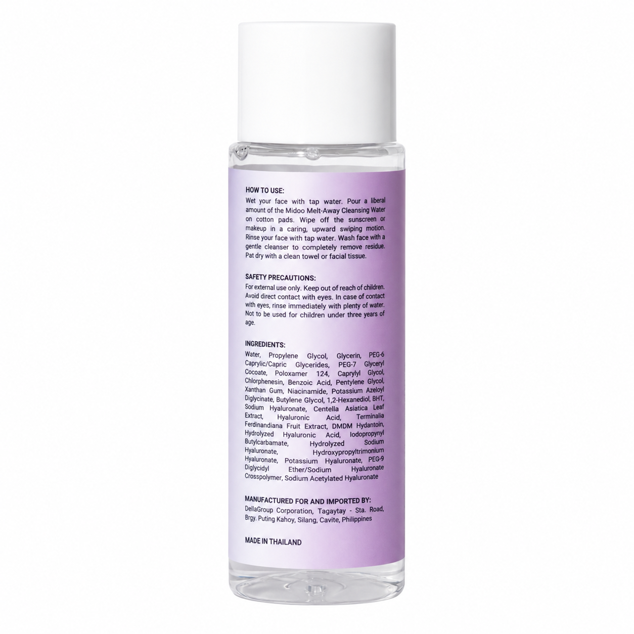 Midoo Melt-Away Cleansing Water