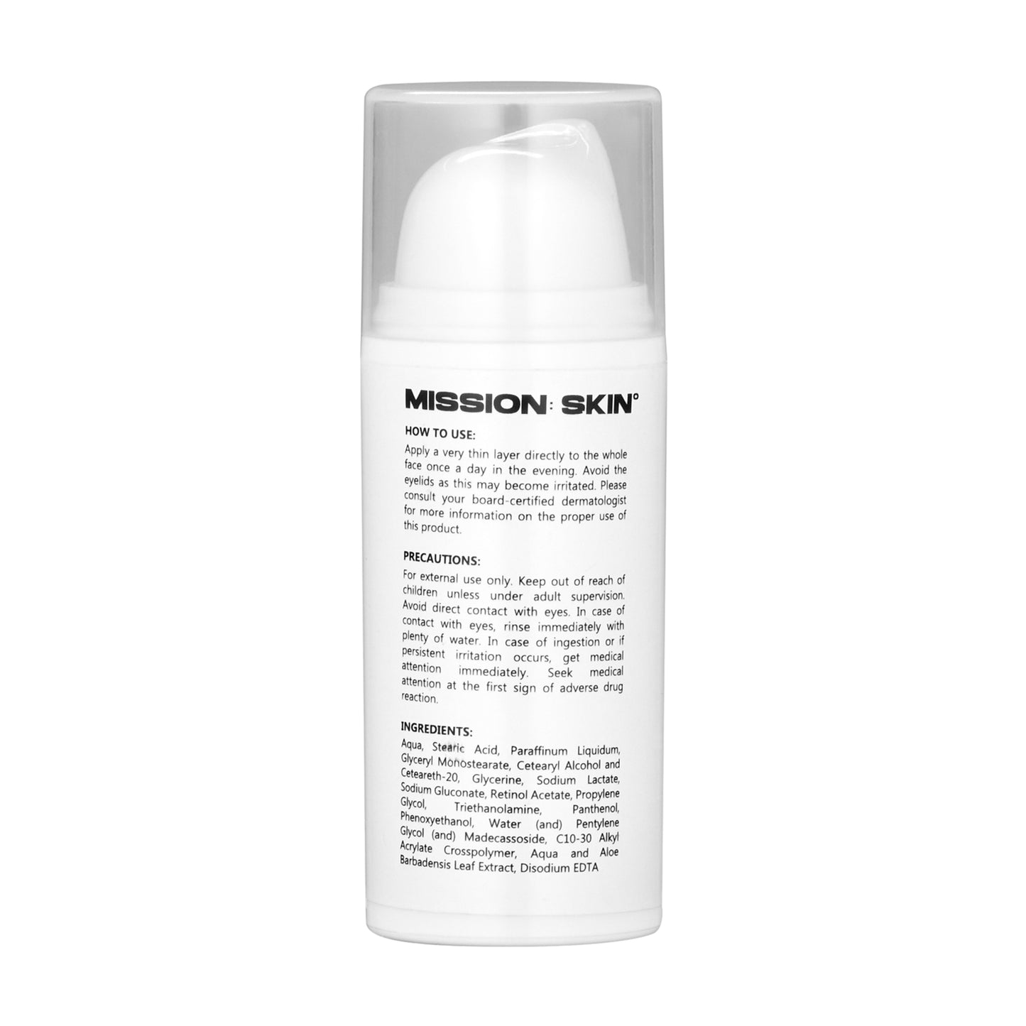 MISSION: SKIN° Retinol 1% Defender Cream 30g