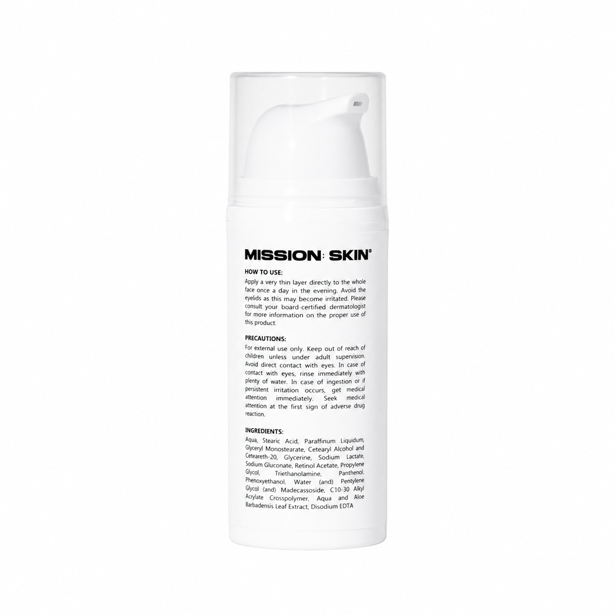 MISSION: SKIN° Retinol 1% Defender Cream 30g
