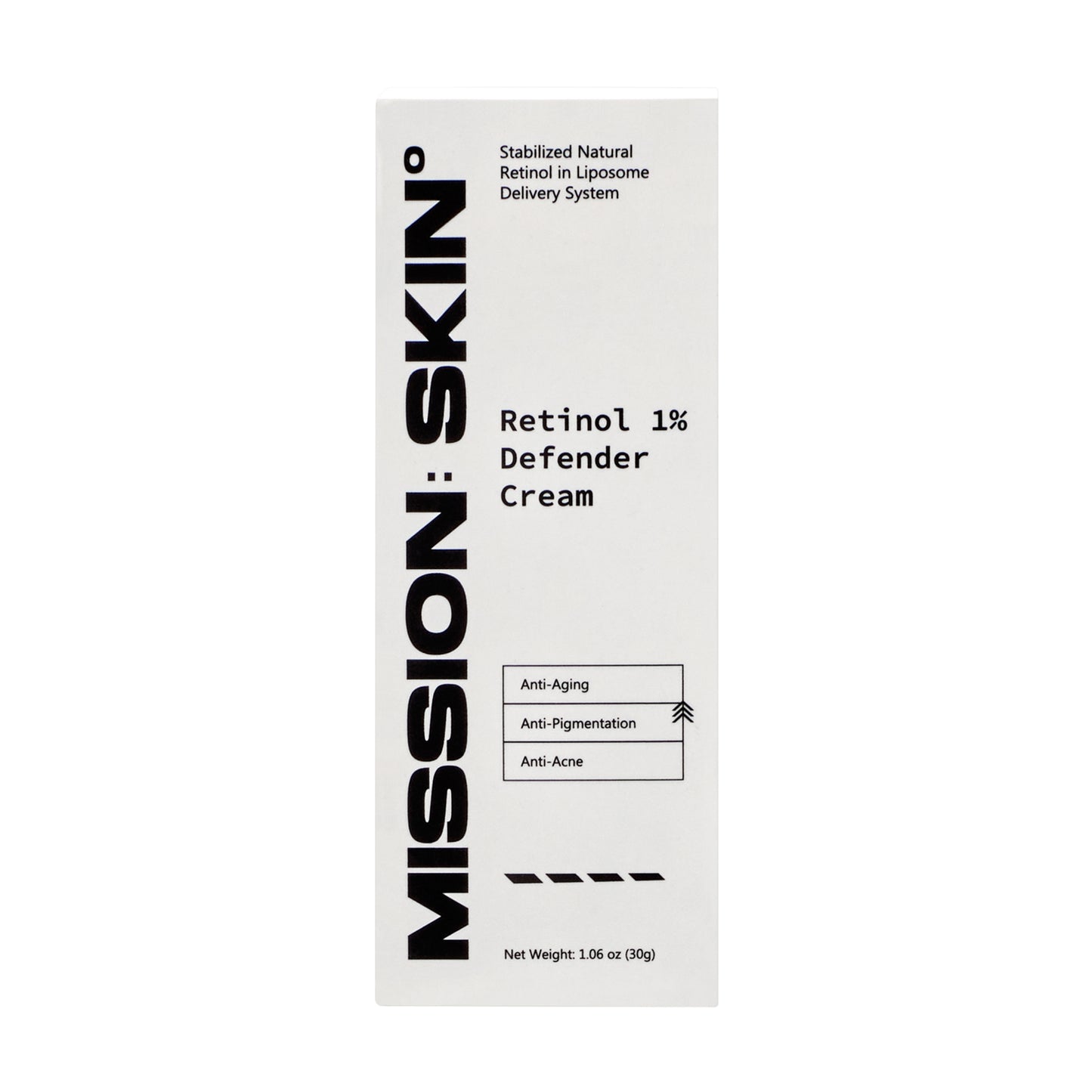 MISSION: SKIN° Retinol 1% Defender Cream 30g