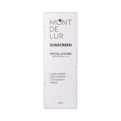 MONT DE LUR Crystal Silicone Sunscreen SPF50 PA++++ 50mL