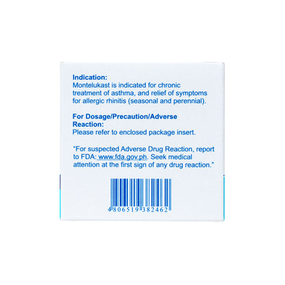 [Rx] AUROHEX Montelukast Sodium 10mg (90's)