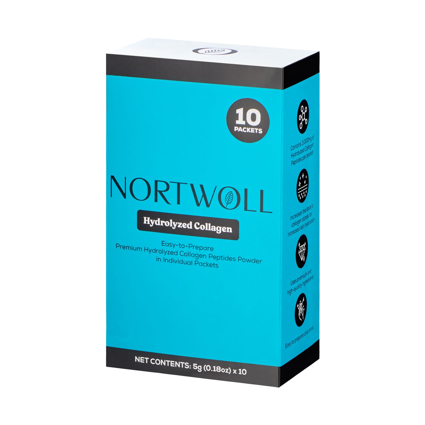 NORTWOLL Collagen 5g 30-Day Bundle (10s x 3)